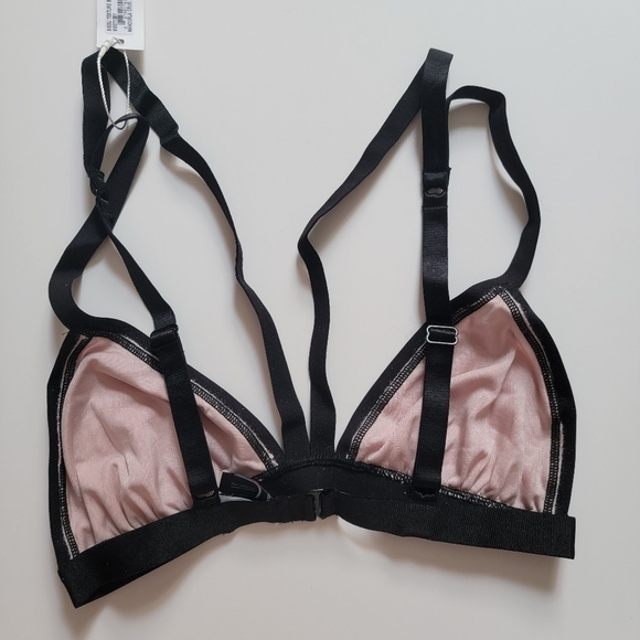 Cosabella Bisou Mandorla Crushed Velvet Bralette New Size M - Picture 7 of 11